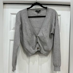 Gray Cardigan